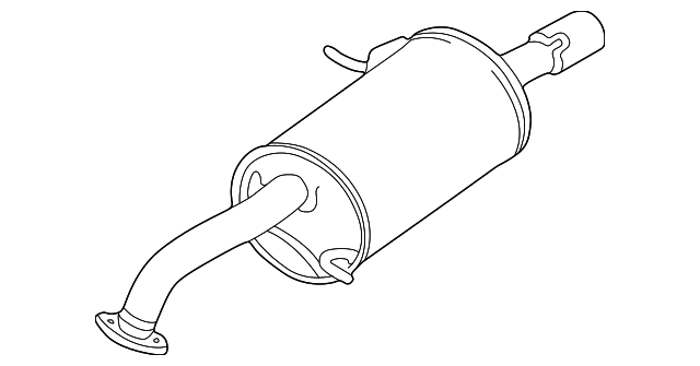 FP4640100E Деталь MUFFLER