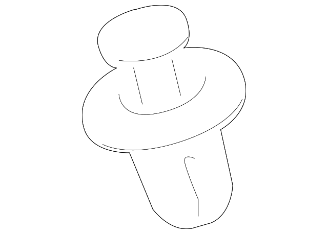 90467-07211 COWL GRILLE FASTENER
