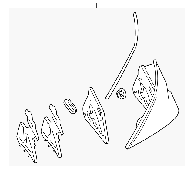 219-820-01-64 Деталь TAIL LAMP ASSY, LEFT