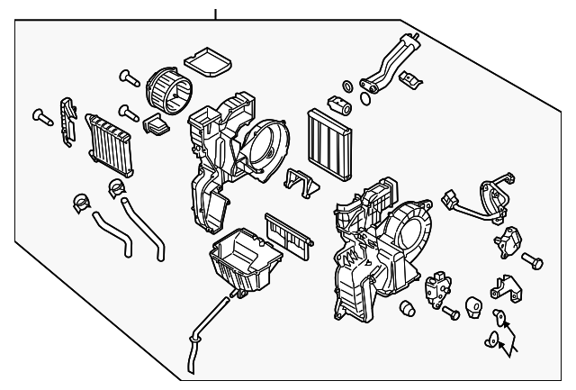 97900-A9000 AC & HEATER ASSY