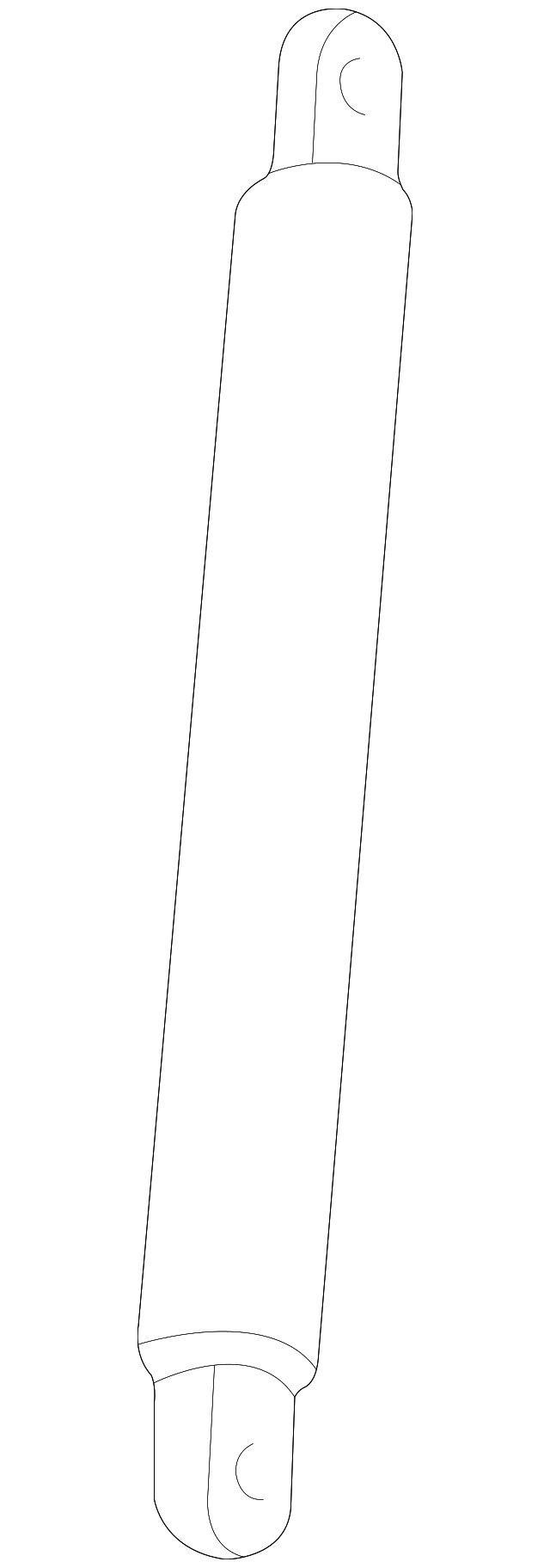 F75Z-7842104-AB Деталь LIFT CYLINDER, LEFT