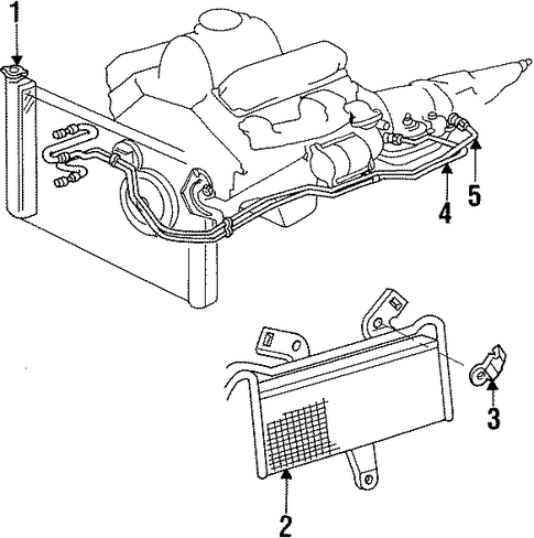 Ram 3500 TRANS OIL COOLER