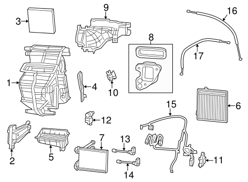 500 BLOWER MOTOR & FAN