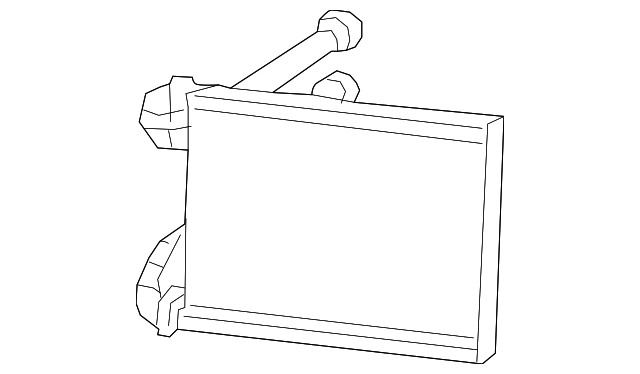 68093421AA Деталь HEATER CORE