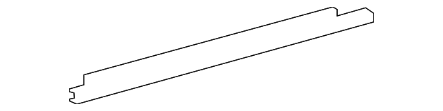 75710-12820 Деталь BELT MOLDING, RIGHT
