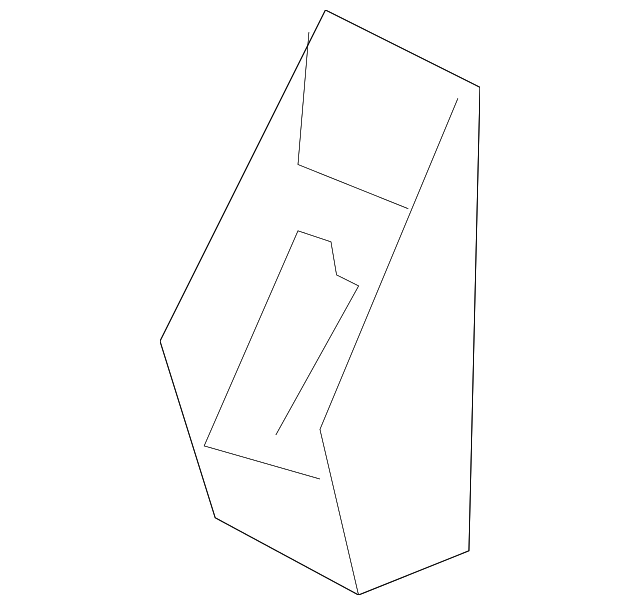 86573-2K000 Деталь OUTER BRACKET, LEFT