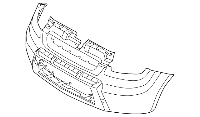 86511-2K000 Деталь BUMPER COVER