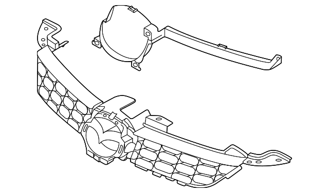 EG21-50-710D Деталь GRILLE ASSY