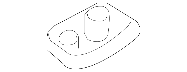 96410-ET000 Деталь SUNVISOR HOLDER, LEFT