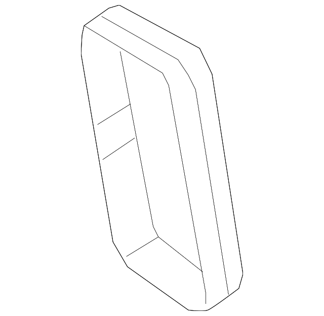 28117-3Q500 Деталь AIR INLET DUCT SEAL