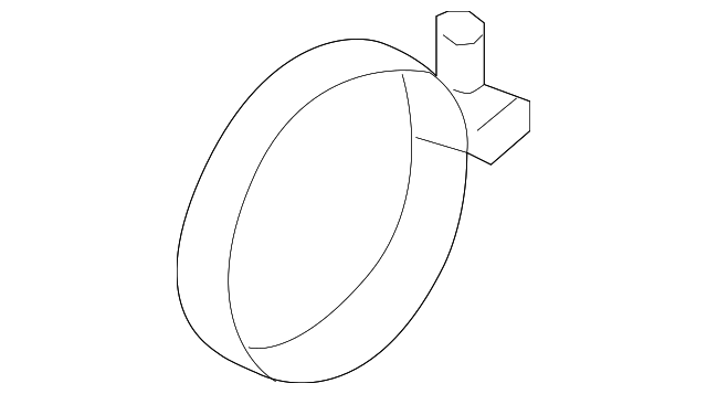 14711-73006B Деталь INTAKE TUBE CLAMP