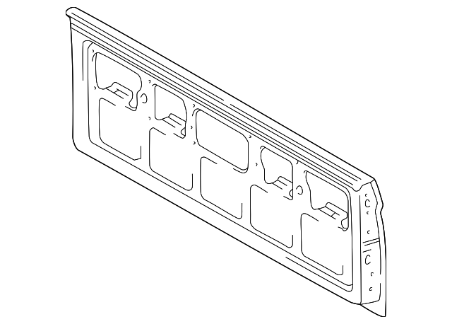 65700-04040 Деталь TAIL GATE