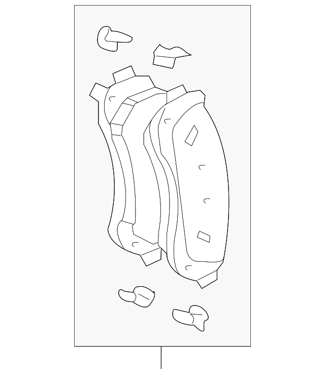 89047824 BRAKE PADS