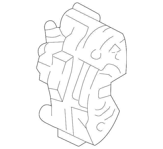10434252 CALIPER, LEFT