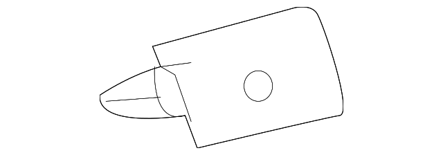 62764-35020 Деталь WINDOW TRIM UPPER RETAINER, LEFT