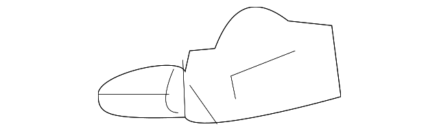 62766-35020 Деталь WINDOW TRIM LOWER RETAINER, LEFT