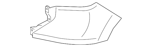 53932-0C903 Деталь EXTENSION PANEL, LEFT