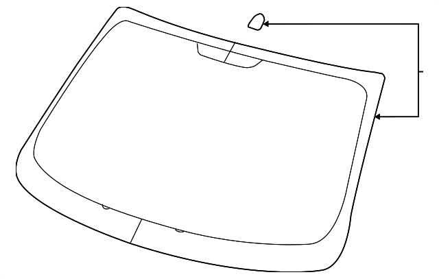 68256495AA Деталь WINDSHIELD