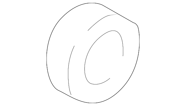 1673324 LOCK NUT, LEFT