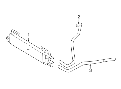 Tribute TRANS OIL COOLER