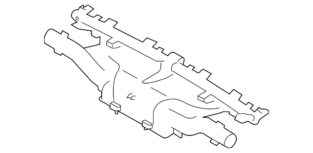 66105SG000 Деталь DEFROSTER NOZZLE