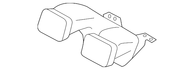 66100SG020 Деталь DEFROSTER DUCT
