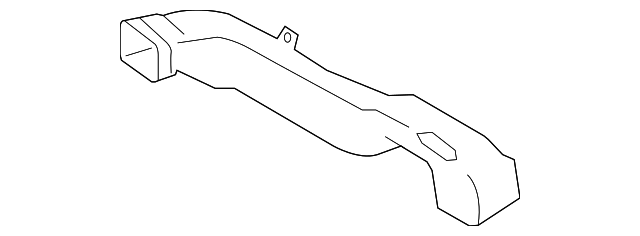 66100SG010 Деталь UPPER DUCT, LEFT