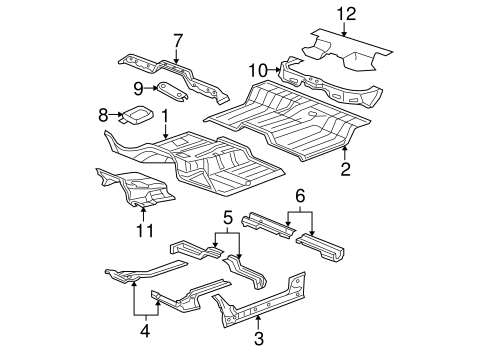 Ram 1500 FLOOR - CAB