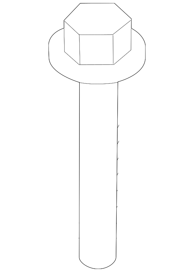 000000-007716 Деталь HEADLAMP ASSY SCREW, RIGHT