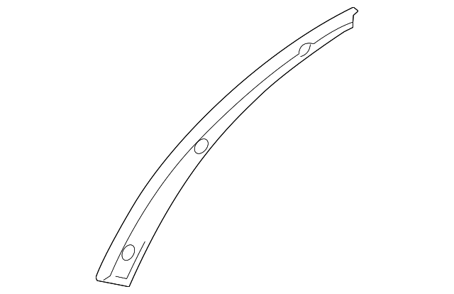 BC3Z-16B292-C Деталь REAR FENDER FRONT BRACKET, LEFT