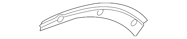 BC3Z-16B292-B Деталь REAR FENDER REAR BRACKET, RIGHT