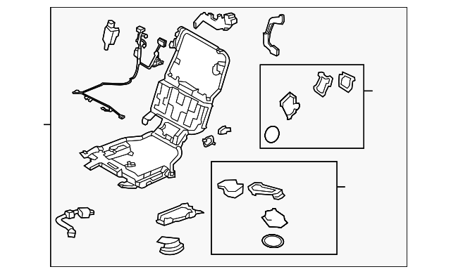 89500-3NDA1 Деталь FRAME ASSY