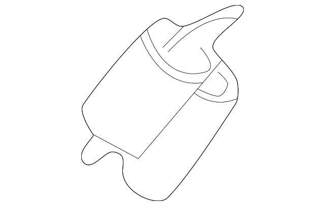 MR532554 Деталь DRAIN TUBE, RIGHT