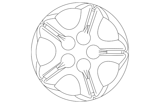 MR641138 Деталь WHEEL, ALLOY