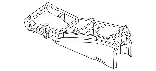 209-680-35-50-9D14 Деталь CONSOLE BODY