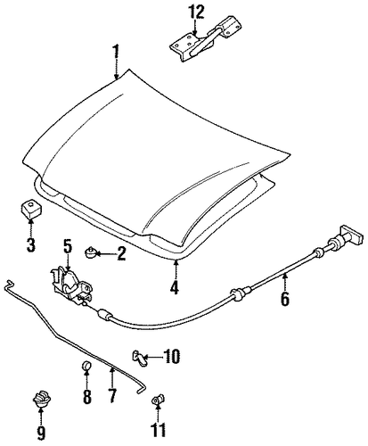 Sportage HOOD & COMPONENTS
