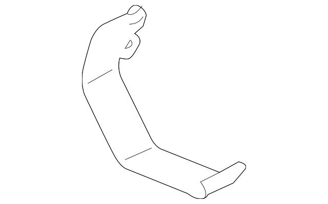 MR559733 Деталь CROSSMEMBER STAY, RIGHT