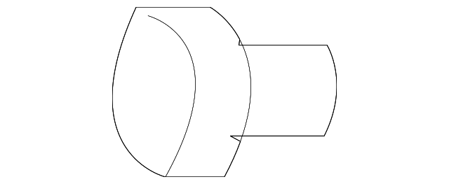 MD001-62873 LIFT GATE STOP, RIGHT