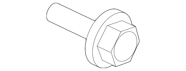 K9979-40816B HINGE BOLT, LEFT