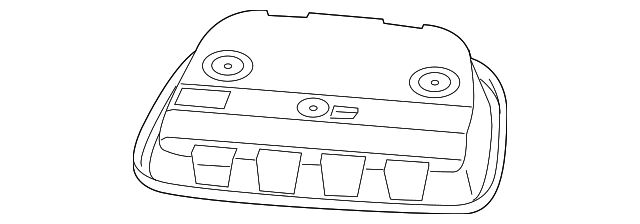 68141783AB Деталь CONSOLE BASE