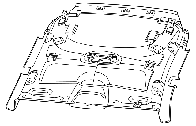 5RW59HDAAA Деталь HEADLINER