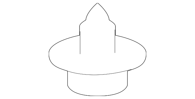 68139279AA Деталь HEADLINER FASTENER