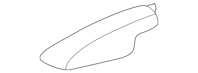 63491-48010 Деталь FRONT COVER, RIGHT