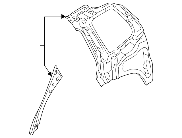 7L6-809-404-L Деталь INNER PANEL ASSY, RIGHT