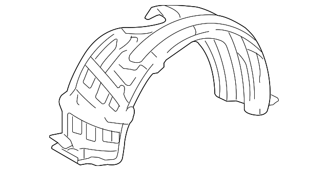 53875-AC030 Деталь FENDER LINER, RIGHT