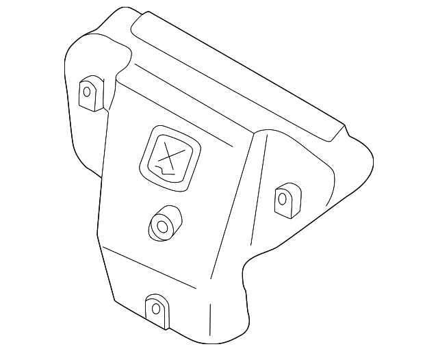 28525-2X010 Деталь HEAT SHIELD