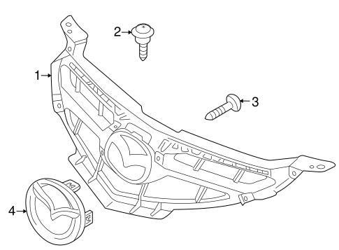 3 GRILLE & COMPONENTS