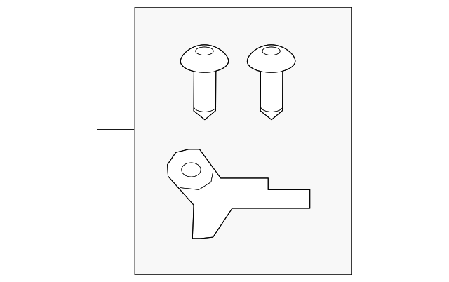 81194-78020 REPAIR BRACKET, LEFT