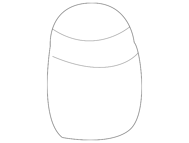 90541-08028 HOOD CUSHION