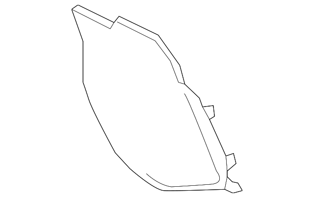 55395-78010-C0 Деталь PANEL COVER, LEFT